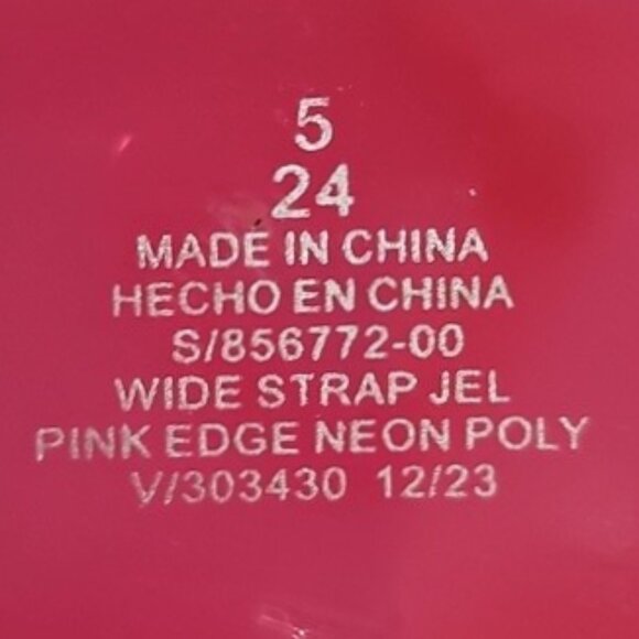 Old Navy Jelly Wide-Strap Sandals for Girls Size 5Y New - Picture 9 of 11